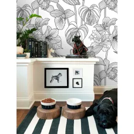 tapeta-lateks-czarno-biale-kwiaty-416x254-cm-klej