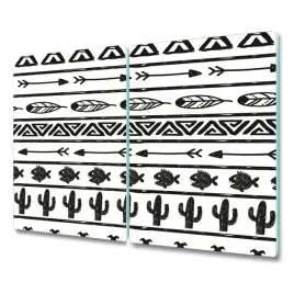 oslona-na-kuchenke-wzor-boho-czarno-bialy-2x30x52