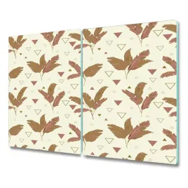 szklana-deska-liscie-palmowe-i-trojkaty-2x30x52-cm