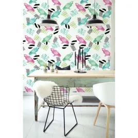 fototapeta-nowoczesne-kolorowe-papugi-416x254-cm