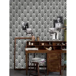fototapeta-geometryczny-szary-i-bialy-wzor-416x254