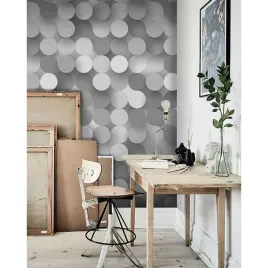fototapeta-szare-i-biale-kolka-efekt-3d-416x254-cm