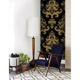 tapeta-scienna-tradycyjny-kwiatowy-wzor-416x254-cm