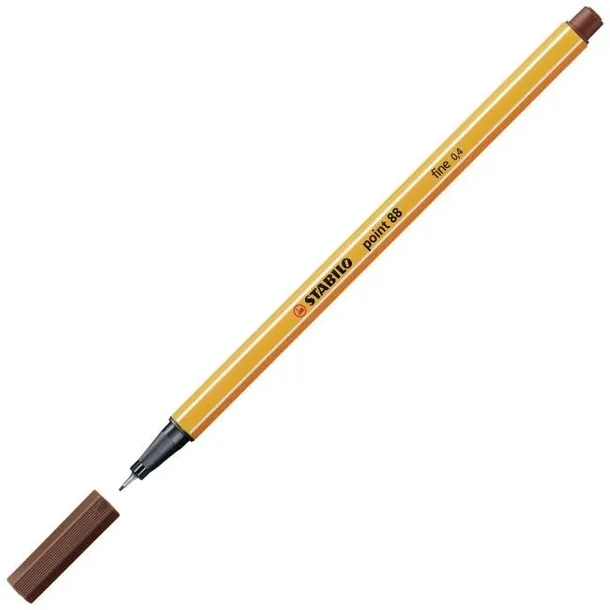 cienkopis-stabilo-point-88-45-brazowy-liczba-sztuk-w-zestawie-1-szt