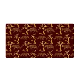 mata-do-pracy-biuro-zloty-tygrys-drzewo-90x45-cm