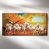 konie-zachod-slonca-60x30-zegar-na-plotnie-scienny-stan-nowy