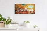 konie-zachod-slonca-60x30-zegar-na-plotnie-scienny-typ-scienny