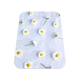 mata-do-biura-pod-fotel-biale-stokrotki-140x100-cm