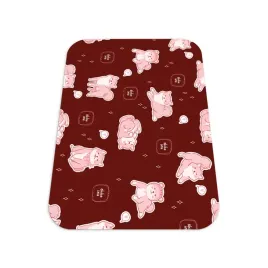 dywanik-wzory-pies-shiba-inu-wisniowy-140x100-cm
