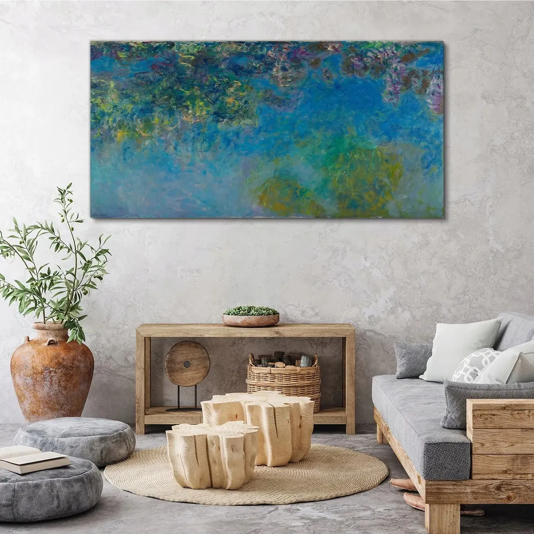 obraz-scienny-na-plotnie-wisteria-monet-140x70-cm