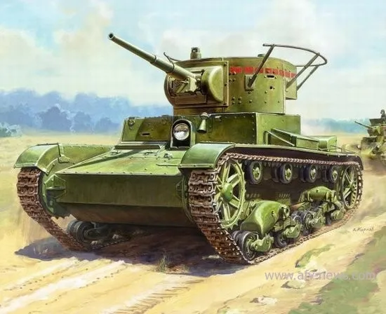 1-35-t-26-mod-1933-soviet-light-tank-wwii-kod-producenta-rz3538