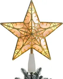 gwiazda-na-czubek-choinki-25-cm-zlota-z-led-dekoracyjna-brokatowa