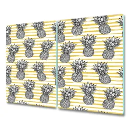 szklana-deska-ananas-na-pasiastym-tle-2x-30x52-cm