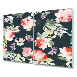 szklana-deska-vintage-malowane-kwiaty-2x-30x52-cm