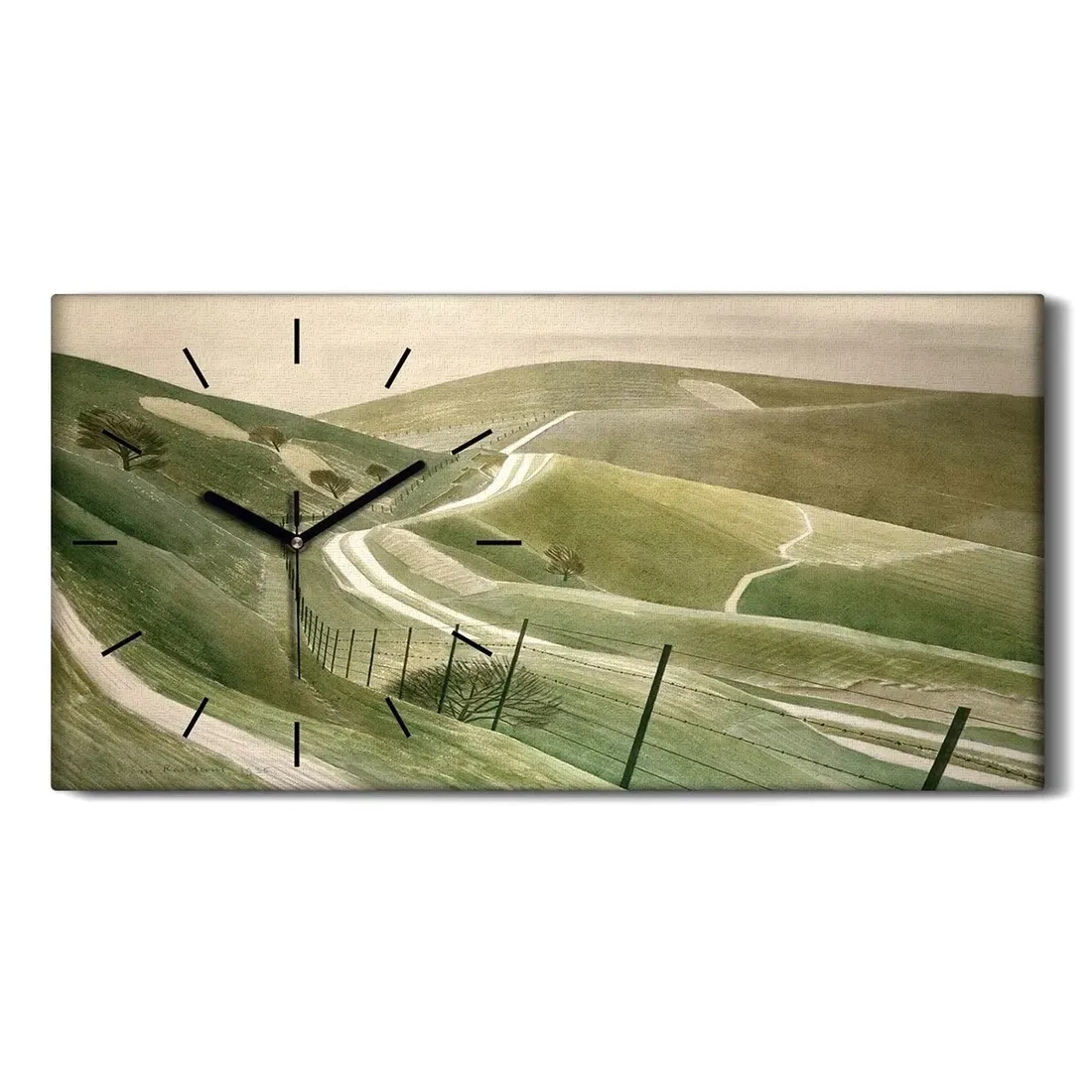 eric-ravilious-droga-60x30-zegar-plotno-na-ramie