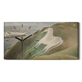 eric-ravilious-kon-60x30-zegar-canvas-nowoczesny