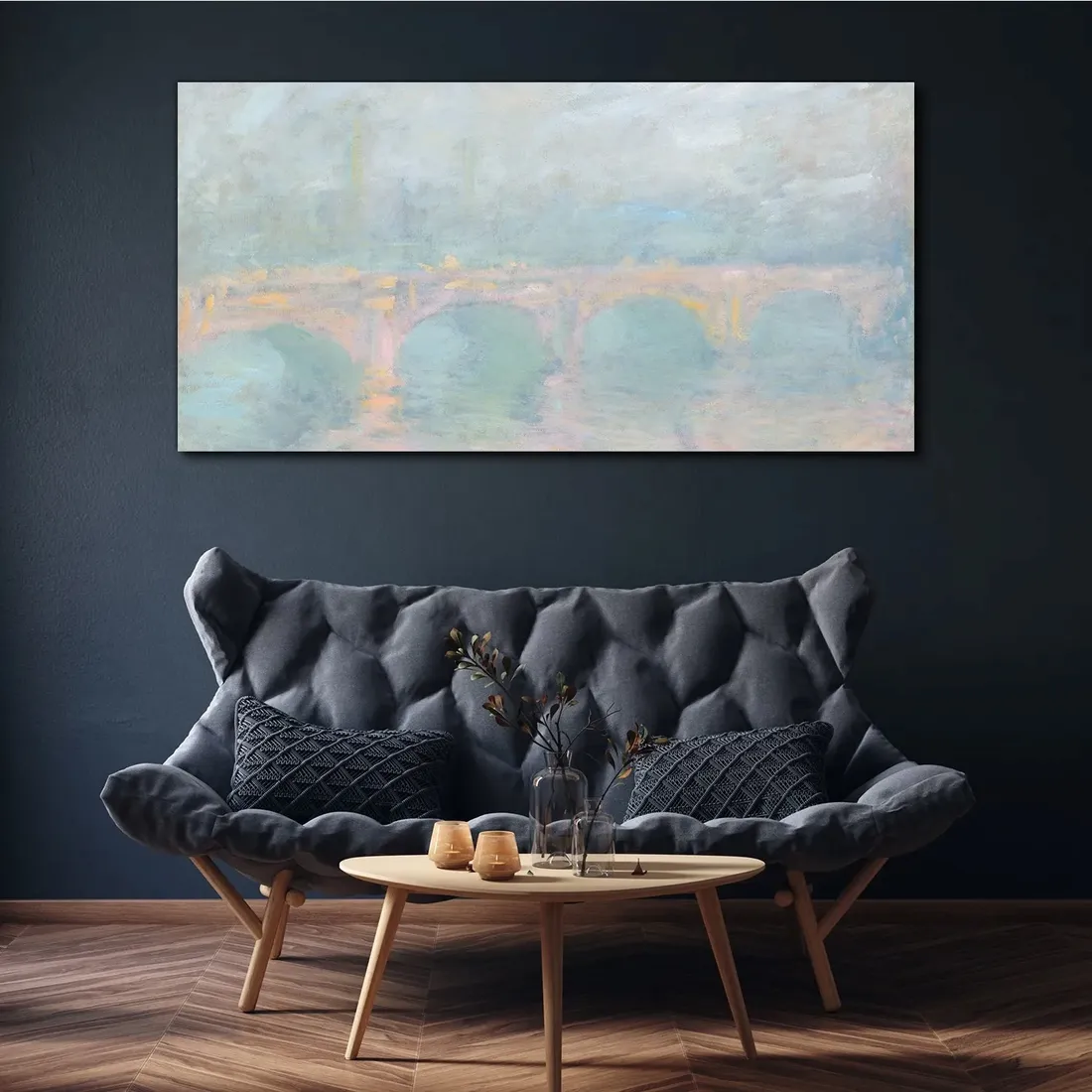 obraz-na-plotnie-waterloo-bridge-monet-140x70-cm
