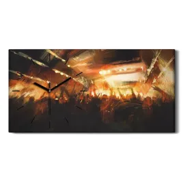 koncert-ludzie-muzyka-60x30-zegar-canvas-scienny