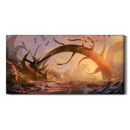 fantasy-krajobraz-60x30-zegar-na-ramie-nowoczesny