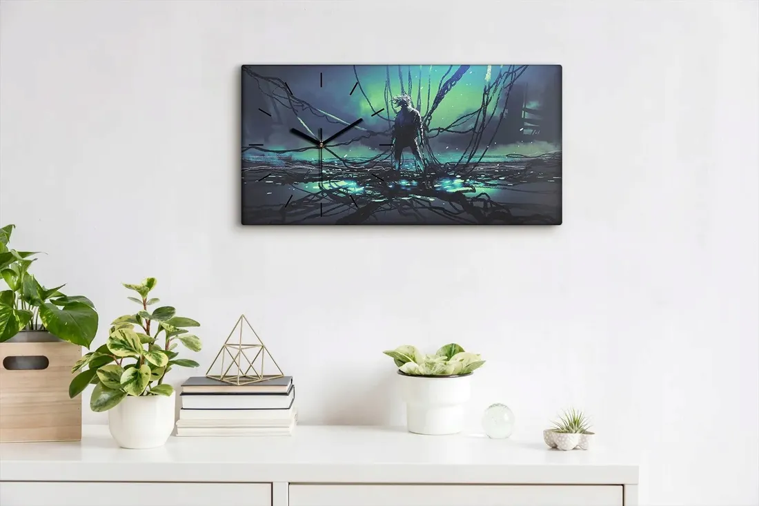 futurystyczne-kable-60x30-zegar-plotno-do-pokoju