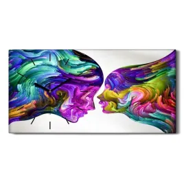 dwie-twarze-art-sztuka-60x30-zegar-canvas-wiszacy