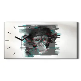 malpa-zwierzeta-tropiki-60x30-zegar-canvas-wiszacy