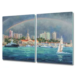 deska-szklo-2x40x52-cm-podkladka-port-statki-tecza