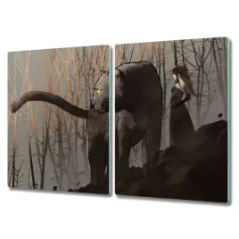 deska-szklo-2x40x52-zwierze-fantastyczne-pantera
