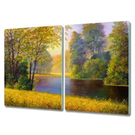 deska-szklana-2x40x52-stylowa-las-rzeka-przyroda
