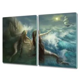 deska-do-kuchni-2x40x52-syreny-ocean-statek-burza