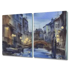deska-szklana-2x40x52-cm-most-lodzie-rzeka-miasto