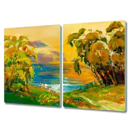 deska-szklana-2x40x52-laka-las-woda-zachod-slonca