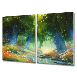 deska-ze-szkla-2x40x52-cm-z-nadrukiem-las-kwiaty