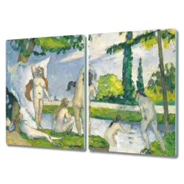 deska-szklo-2x40x52-cm-stylowa-ludzie-nad-jeziorem