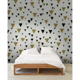 fototapeta-scienna-geometryczne-trojkaty-250x250cm