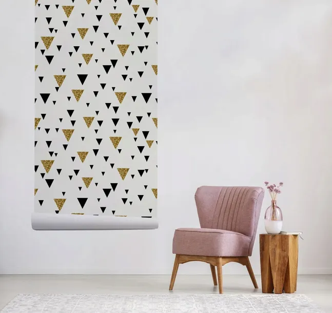 fototapeta-scienna-geometryczne-trojkaty-250x250cm-gama-kolorystyczna-wielokolorowe