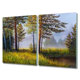 deska-kuchenna-2x40x52-podstawka-las-trawa-kwiaty