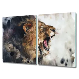 deska-ze-szkla-2x40x52-cm-z-nadrukiem-zwierze-lew