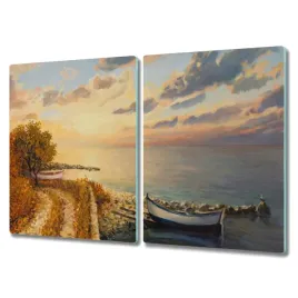 deska-szklana-2x40x52-morze-sciezka-drzewo-chmury