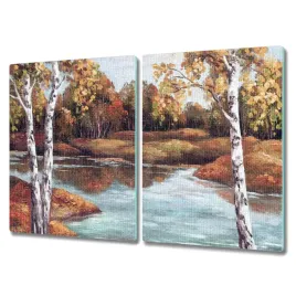 deska-szklana-2x40x52-stylowa-las-rzeka-krajobraz
