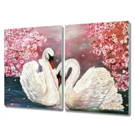 deska-do-kuchni-2x40x52-cm-labedzie-drzewo-kwiaty