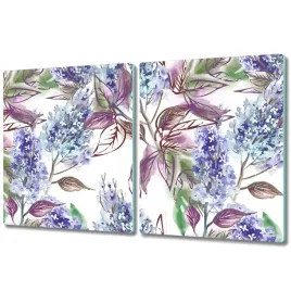 oslona-na-kuchenke-fioletowe-liscie-2x-40x52-cm