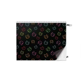 modna-oslona-na-grzejnik-80x60-neonowe-koty-emoji