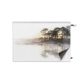 do-pracy-maskownica-90x60-z-motywem-wschod-jezioro