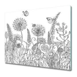 deska-do-krojenia-szklo-szkic-kwiatow-60x52-cm