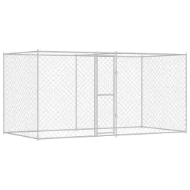 klatka-dla-psa-srebrny-400-x-200-x-200-cm-stal-galwanizowana