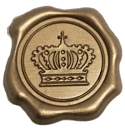 odbicia-lakowe-pieczec-laki-korona-stare-zloto-10szt