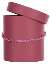 flower-box-pudelko-na-kwiaty-prezent-ciemnorozowy-cherry