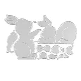 wykrojnik-do-papieru-embossing-szablon-do-wytlaczania-kroliki