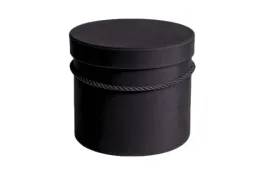 welur-flower-box-pudelko-na-kwiaty-prezent-czarne-12cm